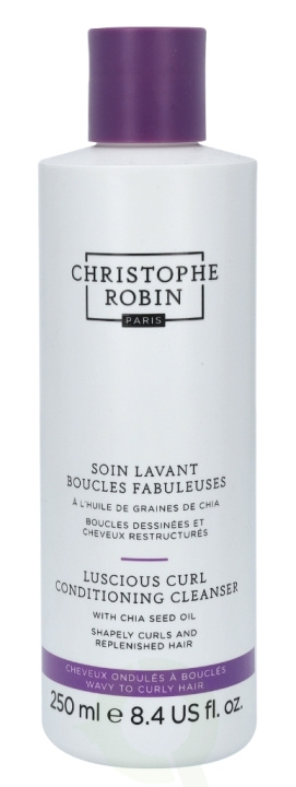 Christophe Robin Luscious Curl Conditioning Cleanser 250 ml i gruppen SKØNHED & HELSE / Hår og styling / Hårpleje / Balsam hos TP E-commerce Nordic AB (C73332)