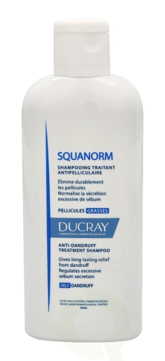 Ducray Squanorm Anti-Dandruff Treatment Shampoo 200 ml Dry i gruppen SKØNHED & HELSE / Hår og styling / Hårpleje / Shampoo hos TP E-commerce Nordic AB (C73336)