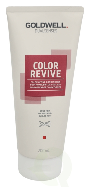 Goldwell Dualsenses Color Revive Color Giving Conditioner 200 ml Cool Red i gruppen SKØNHED & HELSE / Hår og styling / Hårpleje / Hårfarve / Hårfarve & Farve bombe hos TP E-commerce Nordic AB (C73380)