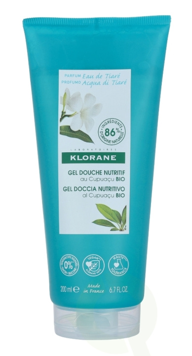 Klorane Shower Gel With Organic Cupuacu Butter 200 ml i gruppen SKØNHED & HELSE / Hudpleje / Kropspleje / Bad & brusecreme hos TP E-commerce Nordic AB (C73473)