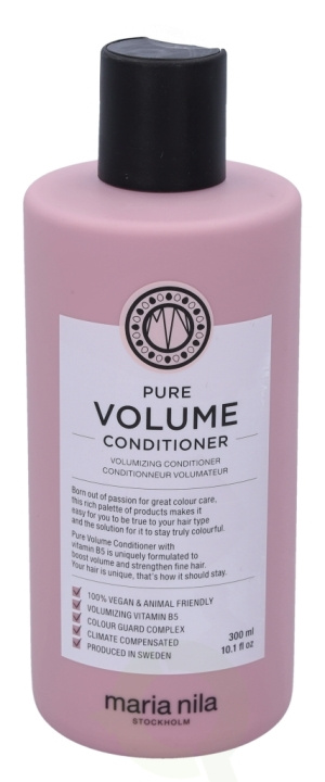 Maria Nila Pure Volume Conditioner 300 ml Sulphate & Paraben Free i gruppen SKØNHED & HELSE / Hår og styling / Hårpleje / Balsam hos TP E-commerce Nordic AB (C73630)