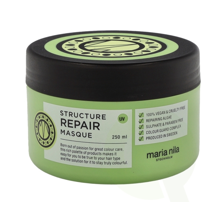 Maria Nila Structure Repair Mask 250 ml Sulphate & Paraben free i gruppen SKØNHED & HELSE / Hår og styling / Hårpleje / Hårmaske hos TP E-commerce Nordic AB (C73637)