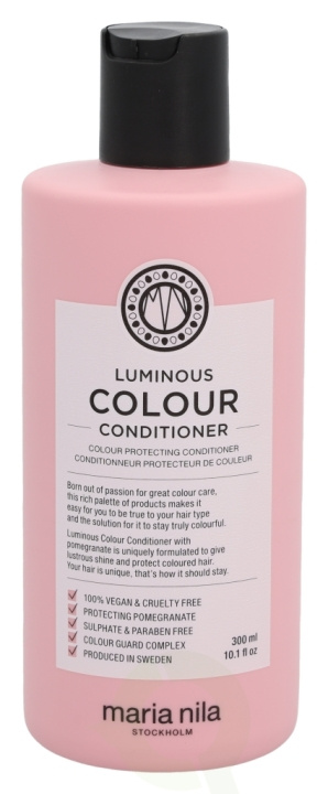 Maria Nila Luminous Colour Conditioner 300 ml i gruppen SKØNHED & HELSE / Hår og styling / Hårpleje / Balsam hos TP E-commerce Nordic AB (C73640)