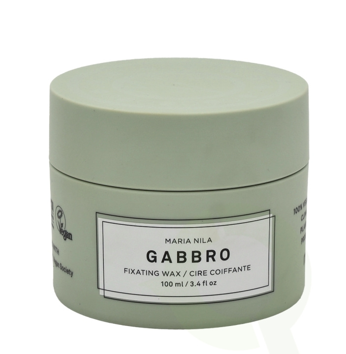 Maria Nila Minerals Gabbro Fixating Wax 100 ml i gruppen SKØNHED & HELSE / Hår og styling / Hår styling / Hår Voks hos TP E-commerce Nordic AB (C73641)