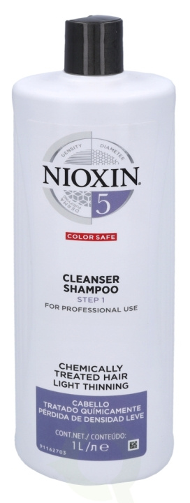 Nioxin System 5 Cleanser Shampoo 1000 ml Step 1 i gruppen SKØNHED & HELSE / Hår og styling / Hårpleje / Shampoo hos TP E-commerce Nordic AB (C73653)