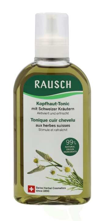 Rausch Swiss Herbs Scalp Tonic 200 ml i gruppen SKØNHED & HELSE / Hår og styling / Hårpleje / Hårserum hos TP E-commerce Nordic AB (C73704)