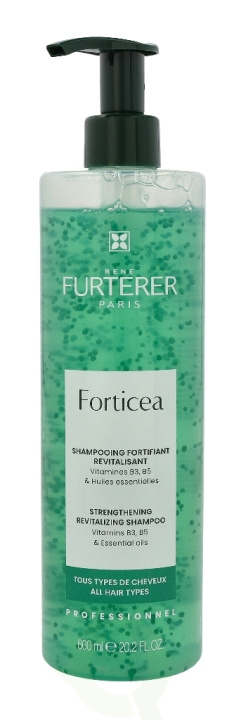 Rene Furterer Forticea Strenghtening Revitalizing Shampoo 600 ml All Hair Types i gruppen SKØNHED & HELSE / Hår og styling / Hårpleje / Shampoo hos TP E-commerce Nordic AB (C73740)