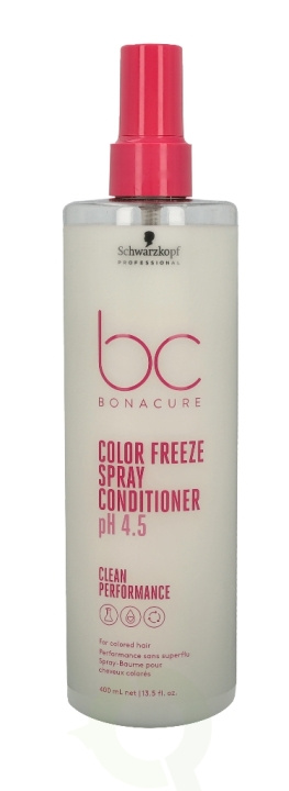 Schwarzkopf Bonacure Color Freeze Spray Conditioner 400 ml PH 4.5 i gruppen SKØNHED & HELSE / Hår og styling / Hårpleje / Balsam hos TP E-commerce Nordic AB (C73787)