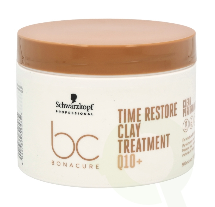 Schwarzkopf Bonacure Q10 Time Restore Treatment 500 ml i gruppen SKØNHED & HELSE / Hår og styling / Hårpleje / Hårmaske hos TP E-commerce Nordic AB (C73797)