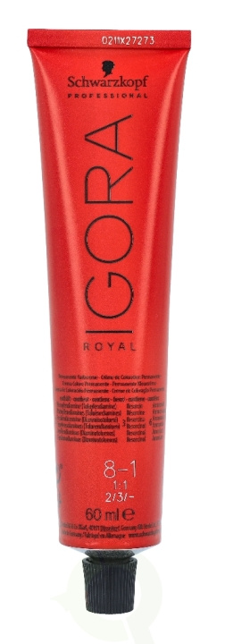 Schwarzkopf Igora Royal Permanent Color Creme 60 ml 45505 i gruppen SKØNHED & HELSE / Hår og styling / Hårpleje / Hårfarve / Hårfarve & Farve bombe hos TP E-commerce Nordic AB (C73812)