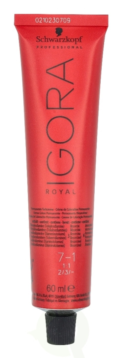 Schwarzkopf Igora Royal Permanent Color Creme 60 ml 45474 i gruppen SKØNHED & HELSE / Hår og styling / Hårpleje / Hårfarve / Hårfarve & Farve bombe hos TP E-commerce Nordic AB (C73815)