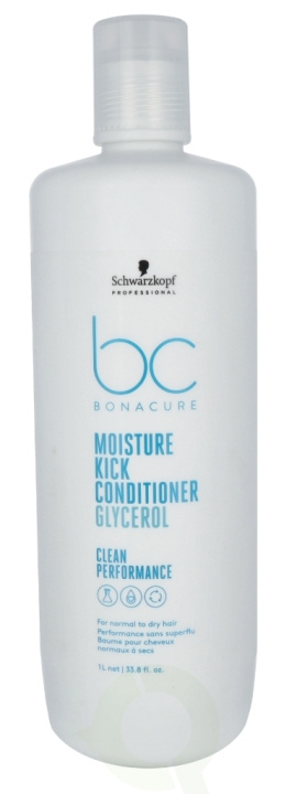 Schwarzkopf Bonacure Hyaluronic Moisture Kick Conditioner 1000 ml For Normal To Dry Hair i gruppen SKØNHED & HELSE / Hår og styling / Hårpleje / Balsam hos TP E-commerce Nordic AB (C73817)