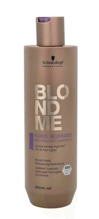 Schwarzkopf Blond Me Cool Blondes Neutralizing Shampoo 300 ml For All Hair Types i gruppen SKØNHED & HELSE / Hår og styling / Hårpleje / Shampoo hos TP E-commerce Nordic AB (C73849)