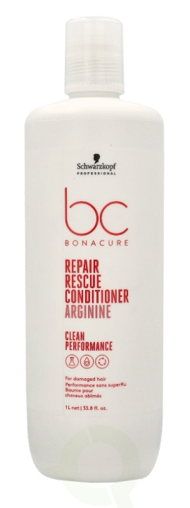 Schwarzkopf Bonacure Repair Rescue Conditioner 1000 ml For Damaged Hair i gruppen SKØNHED & HELSE / Hår og styling / Hårpleje / Balsam hos TP E-commerce Nordic AB (C73895)