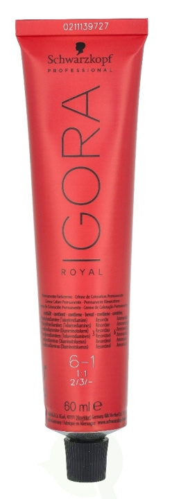 Schwarzkopf Igora Royal Permanent Color Creme 60 ml 45444 i gruppen SKØNHED & HELSE / Hår og styling / Hårpleje / Hårfarve / Hårfarve & Farve bombe hos TP E-commerce Nordic AB (C73902)