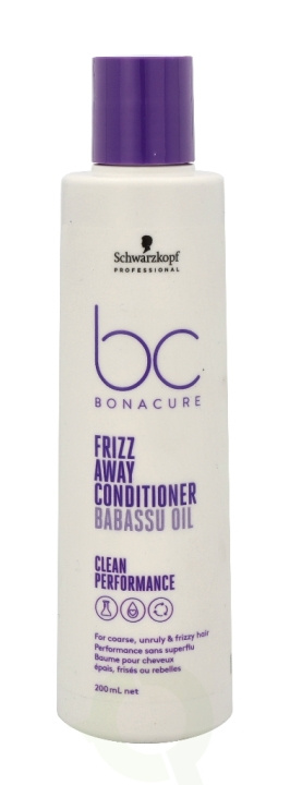 Schwarzkopf Bonacure Frizz Away Conditioner 200 ml i gruppen SKØNHED & HELSE / Hår og styling / Hårpleje / Balsam hos TP E-commerce Nordic AB (C73904)