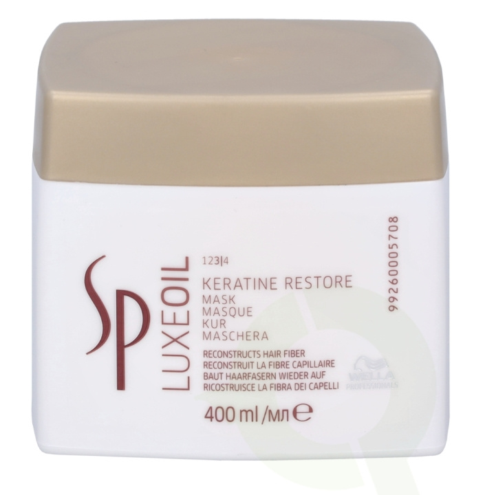 Wella SP - Luxe Oil Keratine Restore Mask 400 ml Keratin Restore i gruppen SKØNHED & HELSE / Hår og styling / Hårpleje / Hårmaske hos TP E-commerce Nordic AB (C73926)