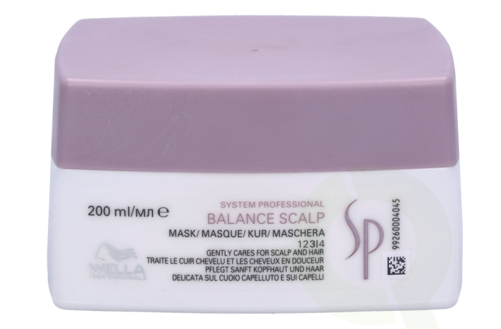 Wella SP - Balance Scalp Mask 200 ml i gruppen SKØNHED & HELSE / Hår og styling / Hårpleje / Hårmaske hos TP E-commerce Nordic AB (C73929)