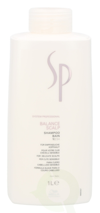 Wella SP - Balance Scalp Shampoo 1000 ml i gruppen SKØNHED & HELSE / Hår og styling / Hårpleje / Shampoo hos TP E-commerce Nordic AB (C73930)