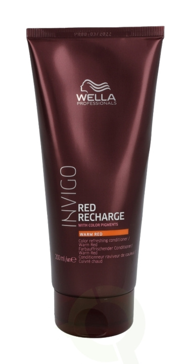 Wella Invigo - Red Recharge Color Refr. Cond. 300 ml Warm Red i gruppen SKØNHED & HELSE / Hår og styling / Hårpleje / Balsam hos TP E-commerce Nordic AB (C74043)