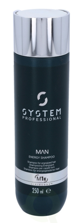 Wella System P. - Man Energy Shampoo M1E 250 ml i gruppen SKØNHED & HELSE / Hår og styling / Hårpleje / Shampoo hos TP E-commerce Nordic AB (C74064)