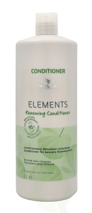 Wella Elements - Renewing Conditioner 1000 ml i gruppen SKØNHED & HELSE / Hår og styling / Hårpleje / Balsam hos TP E-commerce Nordic AB (C74095)