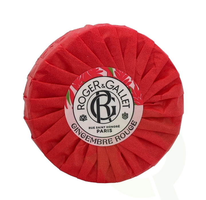 Roger & Gallet Gingembre Rouge Soap Bar 100 g i gruppen SKØNHED & HELSE / Hudpleje / Kropspleje / Duft sæbe hos TP E-commerce Nordic AB (C74518)