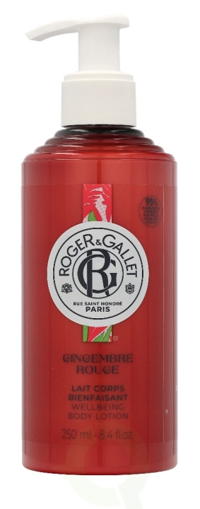 Roger & Gallet Gingembre Rouge Body Milk 250 ml i gruppen SKØNHED & HELSE / Hudpleje / Kropspleje / Body lotion hos TP E-commerce Nordic AB (C74520)