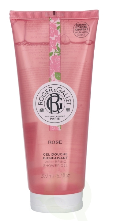 Roger & Gallet Rose Shower Gel 200 ml i gruppen SKØNHED & HELSE / Hudpleje / Kropspleje / Bad & brusecreme hos TP E-commerce Nordic AB (C74525)