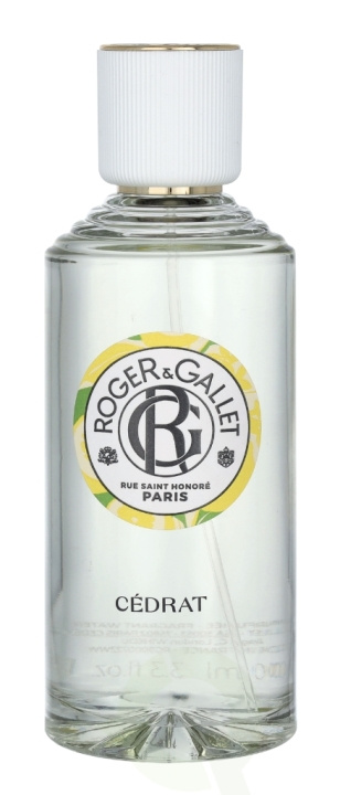 Roger & Gallet Cedrat Wellbeing Fragrant Water 100 ml Natural Spray i gruppen SKØNHED & HELSE / Duft & Parfume / Parfume / Unisex hos TP E-commerce Nordic AB (C74530)