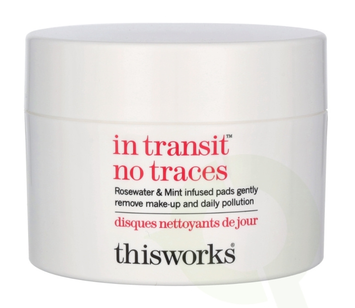 This Works In Transit No Traces Pads 60 ml 60 Pads i gruppen SKØNHED & HELSE / Duft & Parfume / Deodorant / Deo for hende hos TP E-commerce Nordic AB (C74608)