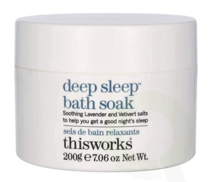 This Works Deep Sleep Bath Soak 200 g i gruppen SKØNHED & HELSE / Hudpleje / Kropspleje / Bad & brusecreme hos TP E-commerce Nordic AB (C74609)