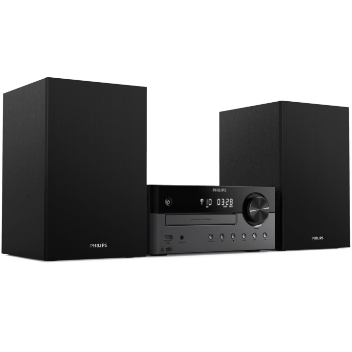 Philips TAM4505 Mikromusiksystem med CD, Radio, Buetooth. 60W i gruppen HJEMMEELEKTRONIK / Lyd & billede / Hjemmebiograf, HiFi & Bærbar / Kompakt stereo & pladespiller hos TP E-commerce Nordic AB (C74675)