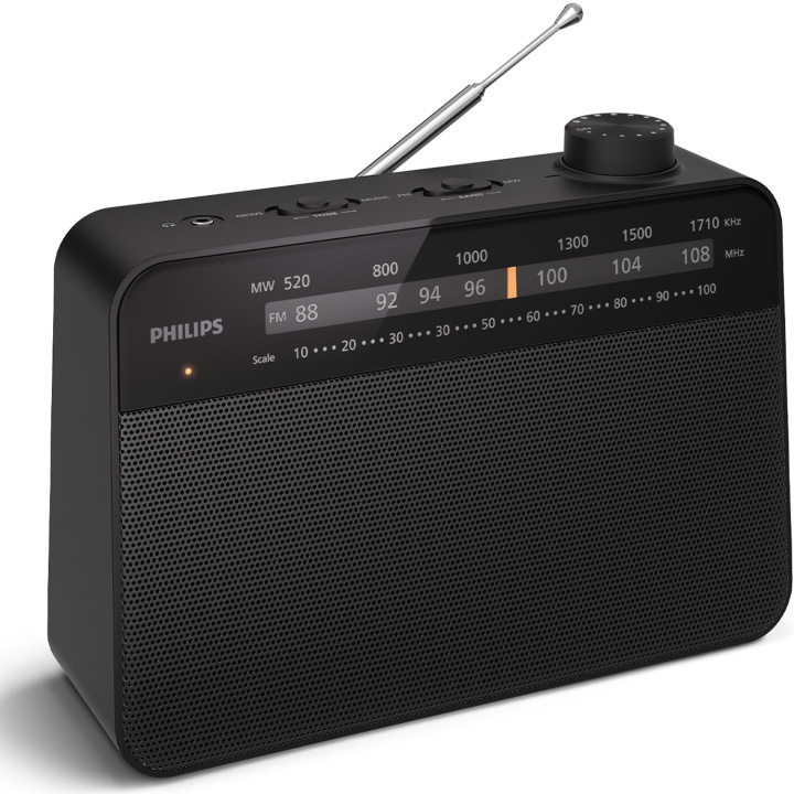 Philips Klassisk köks-radio. Nät- eller batteridrivern. Analog inställning i gruppen HJEMMEELEKTRONIK / Lyd & billede / Hjemmebiograf, HiFi & Bærbar / Radio og vækkeure / Radio hos TP E-commerce Nordic AB (C74678)