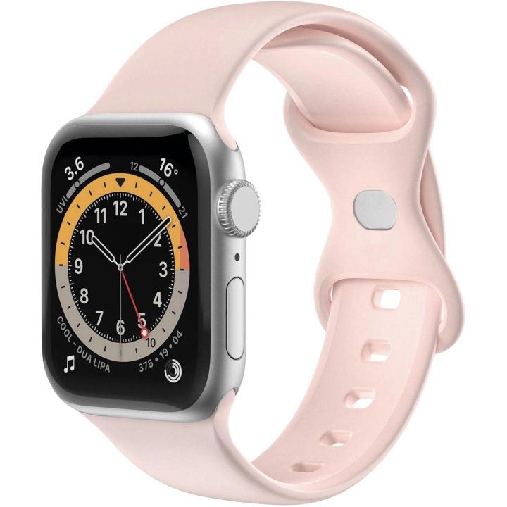 Celly Armband till Apple Watch 38/40/41mm Silikon Rosa i gruppen SMARTPHONES & TABLETS / Træning, hjem og fritid / Apple Watch & Tilbehør / Tilbehør hos TP E-commerce Nordic AB (C74707)