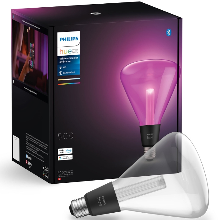 Philips Hue Lightguide Triangle E27 White and Color Ambiance i gruppen HJEMMEELEKTRONIK / Lys / LED lamper hos TP E-commerce Nordic AB (C74726)