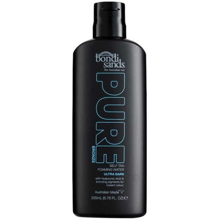 Bondi Sands Pure Bronze Ultra Dark Self Tan Foaming Water 200ml i gruppen SKØNHED & HELSE / Hudpleje / Tanning / Brun uden sol hos TP E-commerce Nordic AB (C74734)