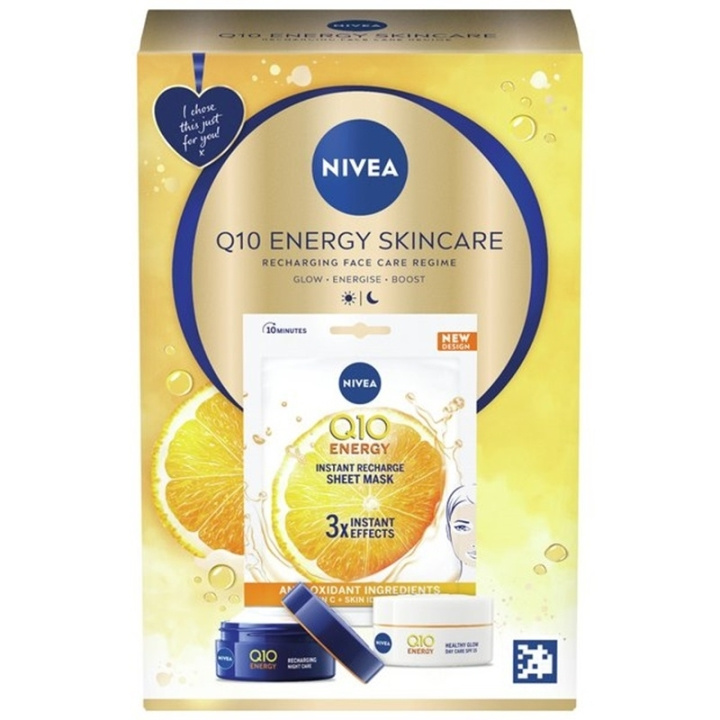 Nivea Q10 Energy Skincare Giftset i gruppen SKØNHED & HELSE / Hudpleje / Ansigt / Ansigtscreme hos TP E-commerce Nordic AB (C74737)