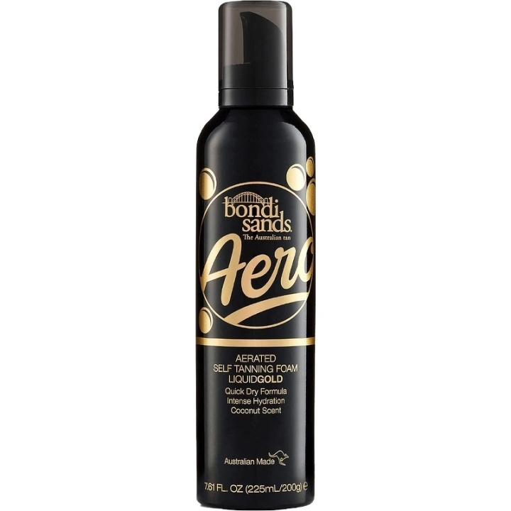 Bondi Sands Aero Self Tanning Foam Liquid Gold 225ml i gruppen SKØNHED & HELSE / Hudpleje / Tanning / Solbeskyttelse hos TP E-commerce Nordic AB (C74738)