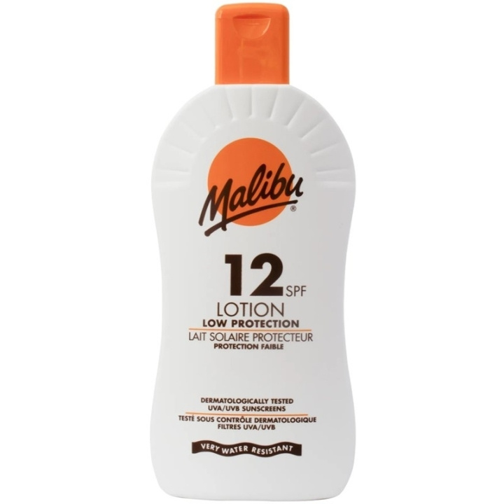 Malibu Sun Lotion SPF12 400ml i gruppen SKØNHED & HELSE / Hudpleje / Tanning / Solbeskyttelse hos TP E-commerce Nordic AB (C74742)