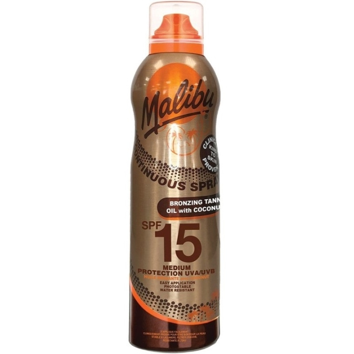 Malibu Bronzing Oil with Coconut Spray SPF15 175ml i gruppen SKØNHED & HELSE / Hudpleje / Tanning / Solbeskyttelse hos TP E-commerce Nordic AB (C74745)