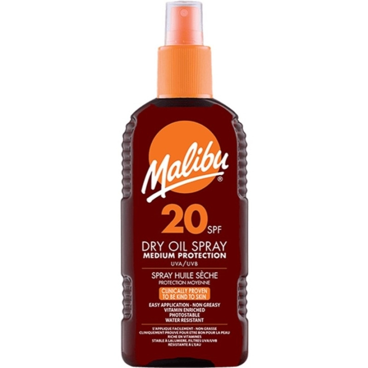 Malibu Dry Oil Spray SPF20 100ml i gruppen SKØNHED & HELSE / Hudpleje / Tanning / Solbeskyttelse hos TP E-commerce Nordic AB (C74748)