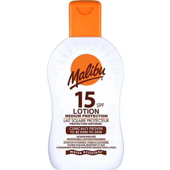 Malibu Sun Lotion SPF15 100ml i gruppen SKØNHED & HELSE / Hudpleje / Tanning / Solbeskyttelse hos TP E-commerce Nordic AB (C74749)