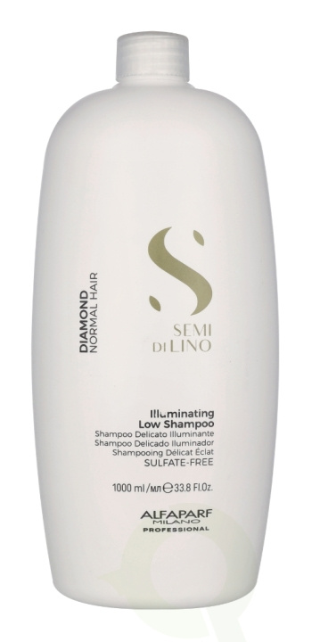 Alfaparf Semi Di Lino Illuminating Low Shampoo 1000 ml i gruppen SKØNHED & HELSE / Hår og styling / Hårpleje / Shampoo hos TP E-commerce Nordic AB (C74784)