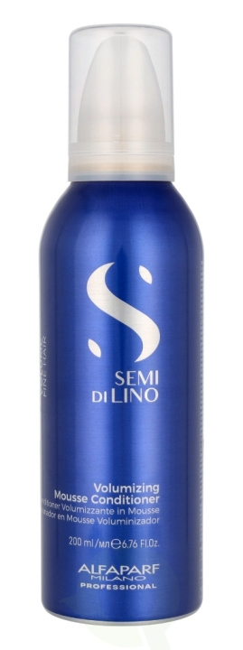 Alfaparf Semi Di Lino Volume Mousse Conditioner 200 ml i gruppen SKØNHED & HELSE / Hår og styling / Hårpleje / Balsam hos TP E-commerce Nordic AB (C74785)