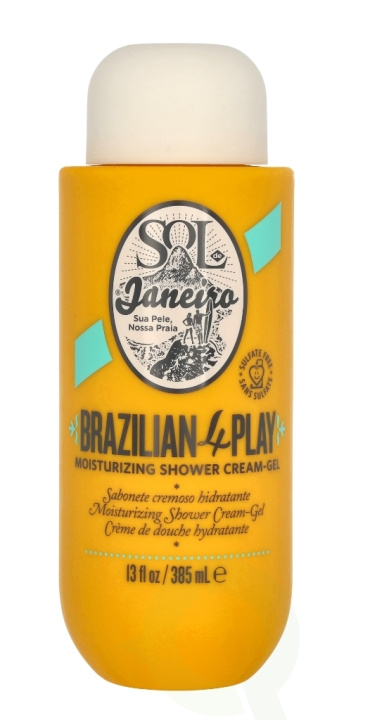 Sol De Janeiro Brazilian 4 Play Moisturizing Shower Cream 385 ml i gruppen SKØNHED & HELSE / Hudpleje / Kropspleje / Bad & brusecreme hos TP E-commerce Nordic AB (C74915)