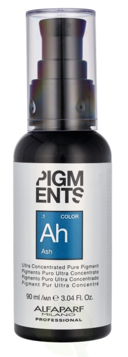 Alfaparf Pigments Ultra Concentrated Pure Pigment 90 ml Ash i gruppen SKØNHED & HELSE / Hår og styling / Hårpleje / Hårfarve / Hårfarve & Farve bombe hos TP E-commerce Nordic AB (C74930)