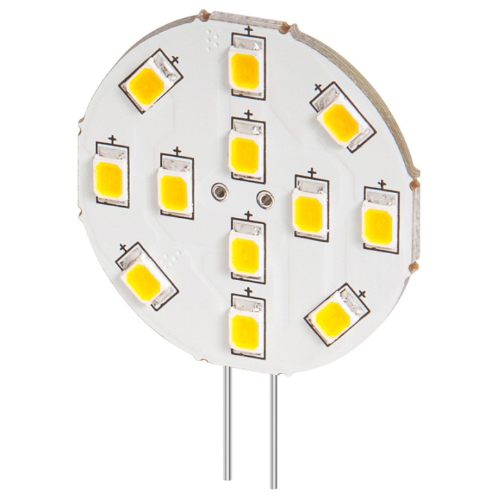 Goobay LED-pære 12xSMD5050 10-15 V, 6200K, 190 lm, 2W i gruppen HJEMMEELEKTRONIK / Lys / LED lamper hos TP E-commerce Nordic AB (C75114)