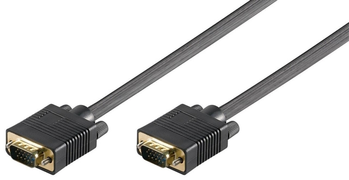 Goobay SVGA-kabel, 0,8 m i gruppen COMPUTERTILBEHØR / Kabler og adaptere / VGA / Kabler hos TP E-commerce Nordic AB (C75133)