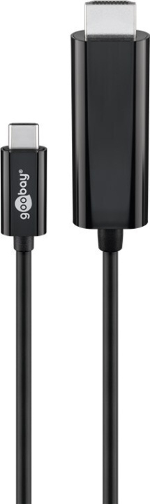 Goobay USB-C til HDMI-kabel, 1,8 m i gruppen COMPUTERTILBEHØR / Kabler og adaptere / USB / USB-C hos TP E-commerce Nordic AB (C75150)